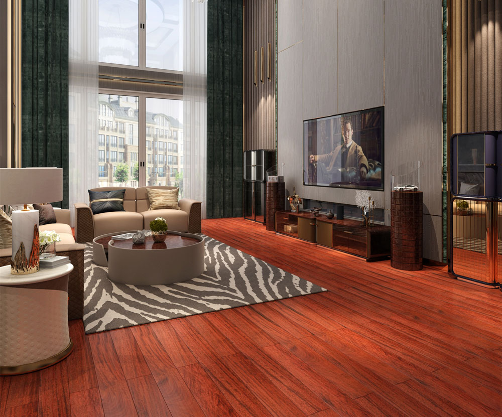 實(shí)木地暖地板-落腺豆-T9