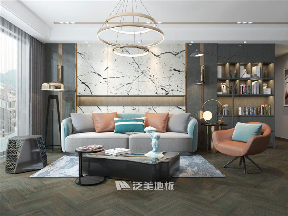 落腺豆TL7人字拼地板